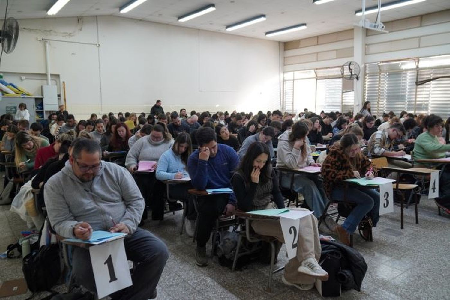 Profesionales de la salud rindieron el examen de ingreso en la Provincia