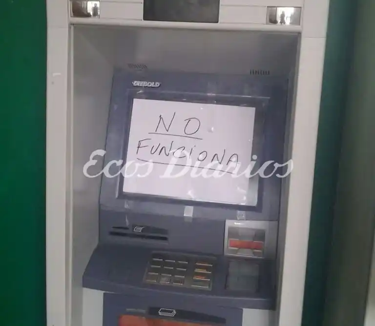 Intentaron robar un cajero automático