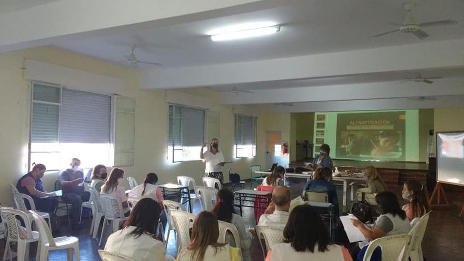 El equipo de Supervisión Primaria realizó una jornada de trabajo