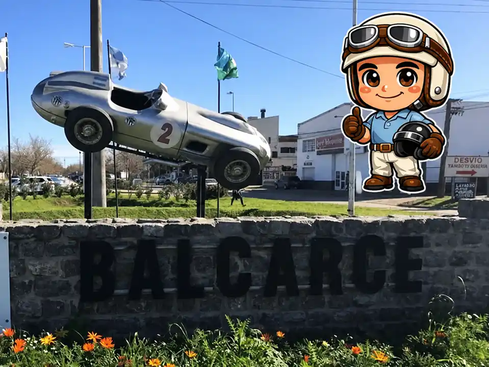 JuanMa, el chat bol de Balcarce con referencias evidentes a Fangio.