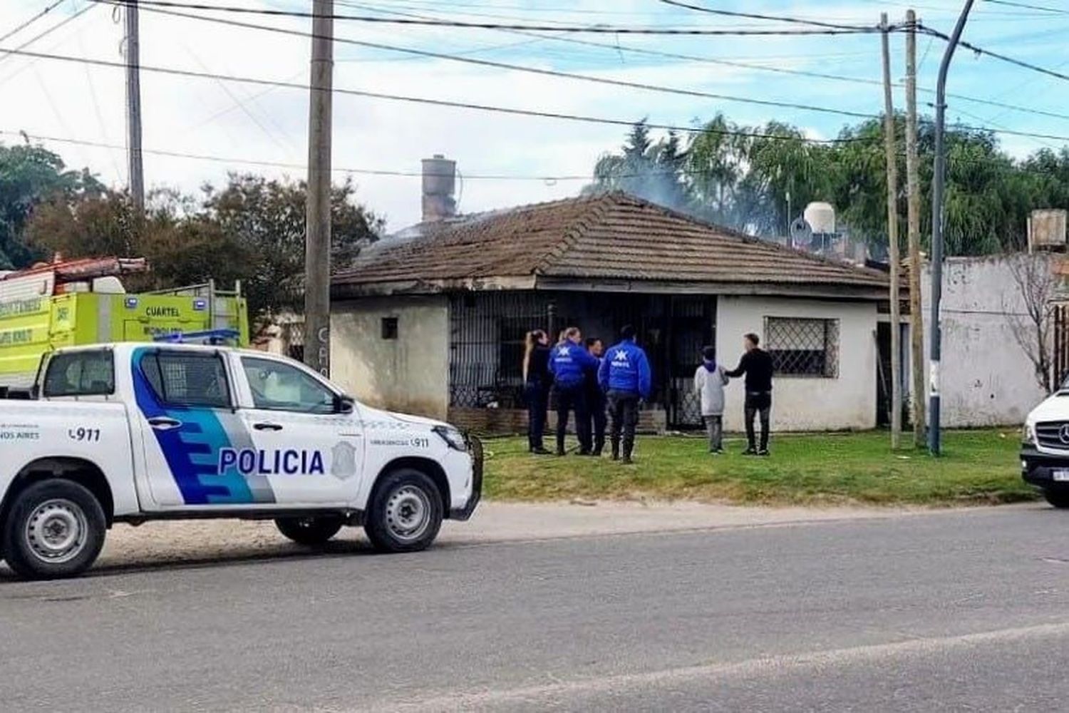 Un hombre se encuentra en estado reservado tras sufrir quemaduras en un incendio