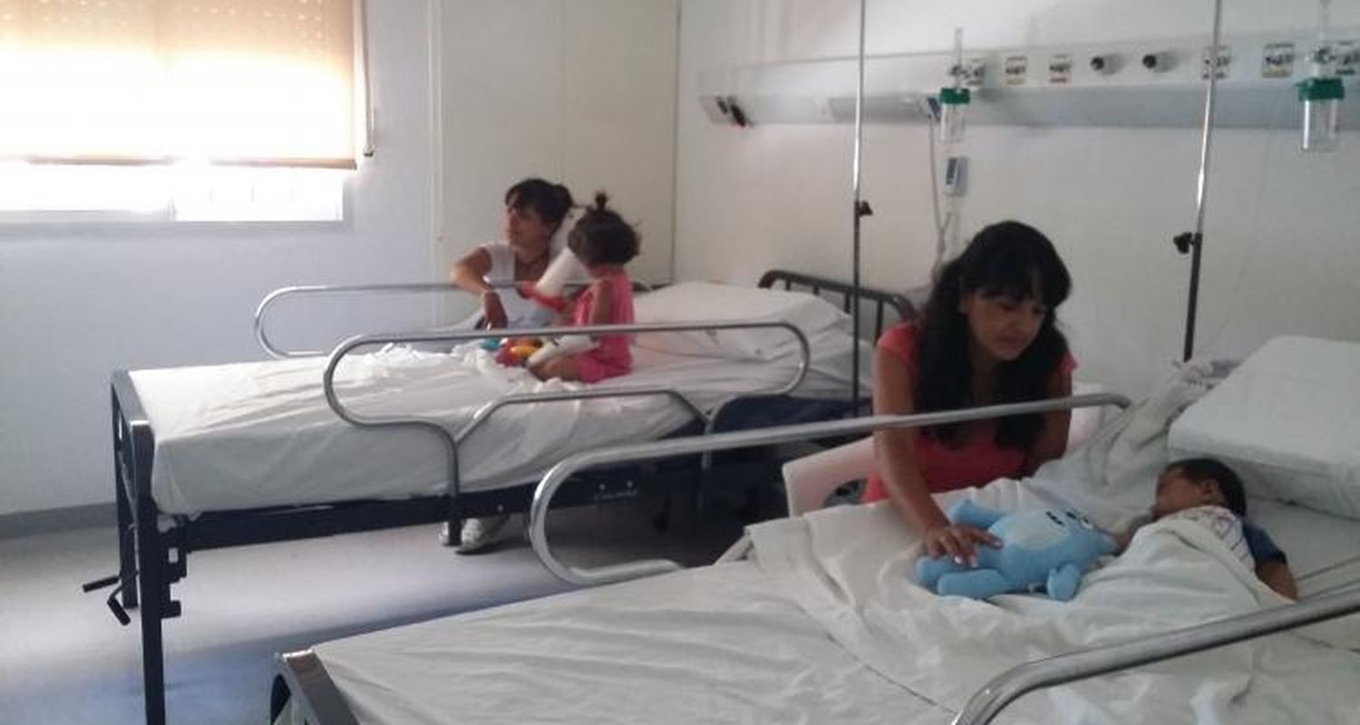 A 22 días de su inauguración comenzó a funcionar el ala de Pediatría del Hospital