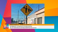 Se presentó un proyecto de señalización vial en cercanías de establecimientos educativos
