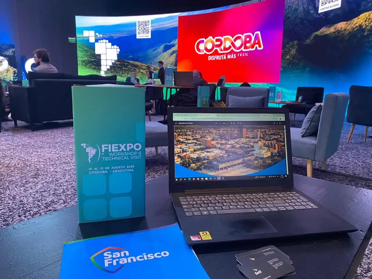 La ciudad participó por primera vez de FIEXPO.