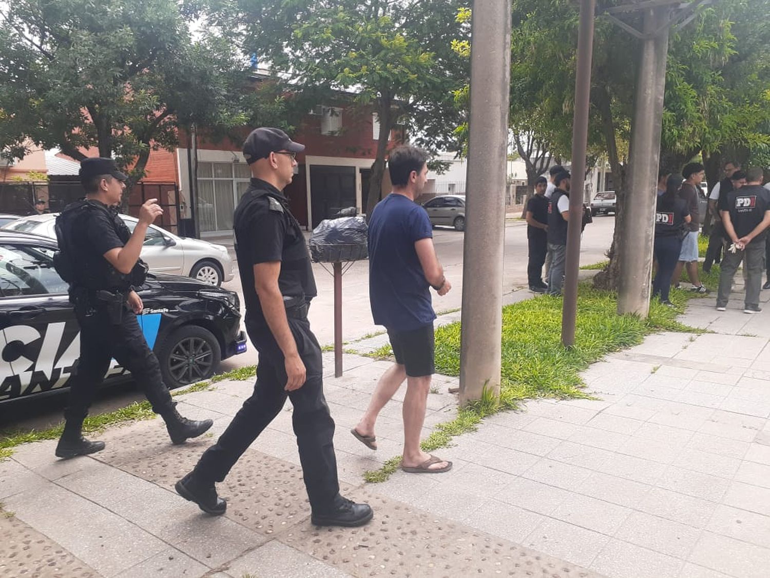 El defensor público se hizo cargo de la representación de los cuatro abogados detenidos
