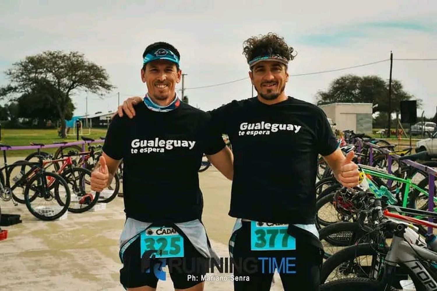 José Luis Lazo y Pablo Denoni ternados en Duatlón. Esta noche se conocerá quien será el Deportista del Año 2023.