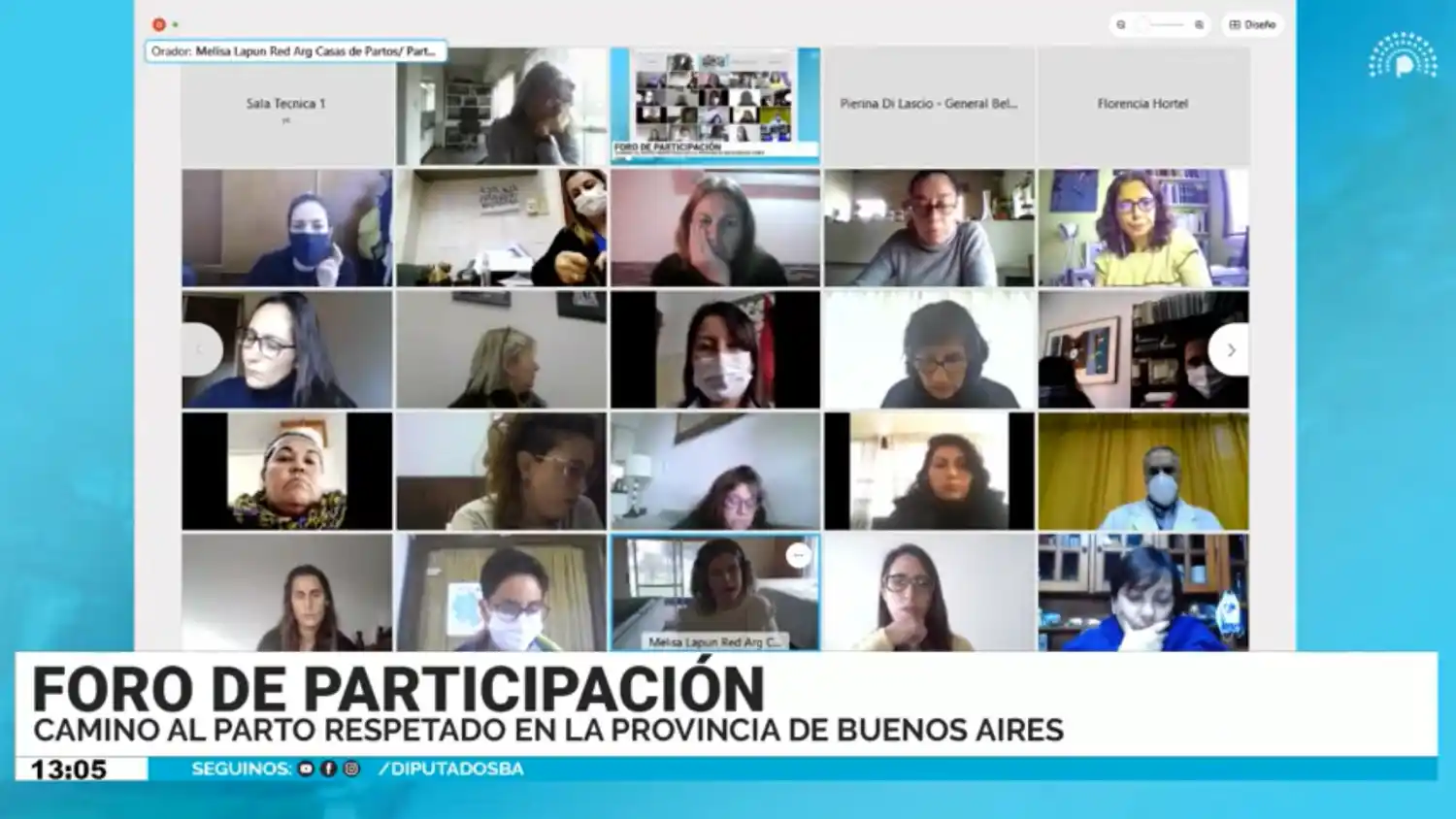 Parto respetado Chascomús participó del Foro “Camino al Parto Respetado en la Provincia de Buenos Aires”