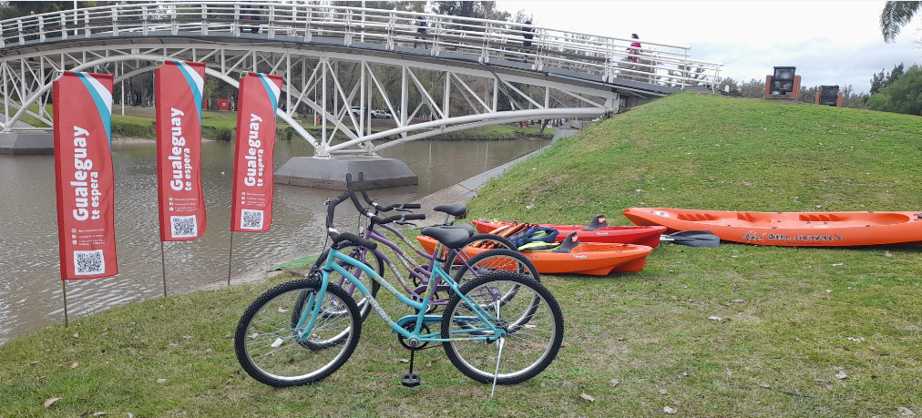 Kayaks y bicicletas son dos de las propuestas del municipio para este receso invernal.
