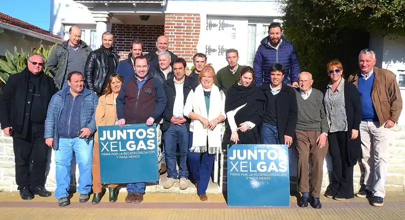 Concejales zonales del Frente Renovador juntos por el gas