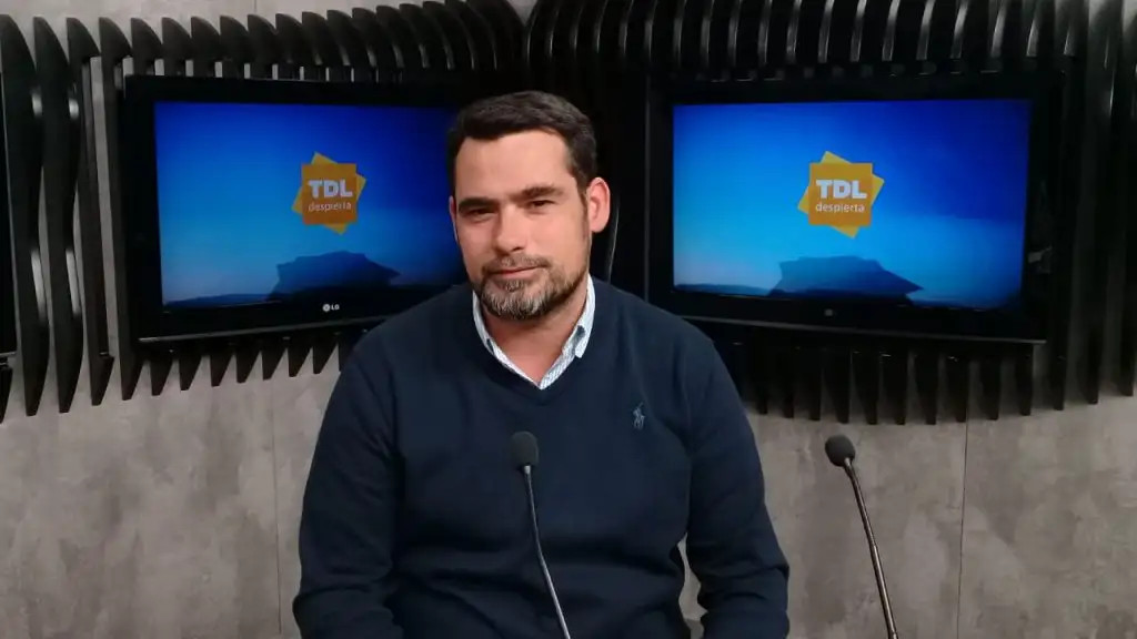 Emiliano Melo en el desayuno de Tandil Despierta 