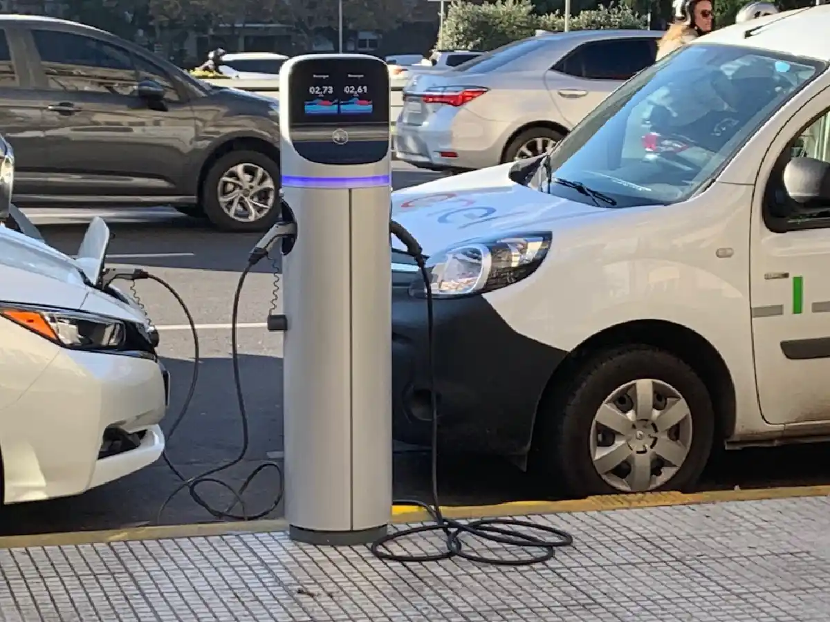 Estación de carga para autos eléctricos
