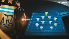 La formación de la Selección Argentina vs. Ecuador
