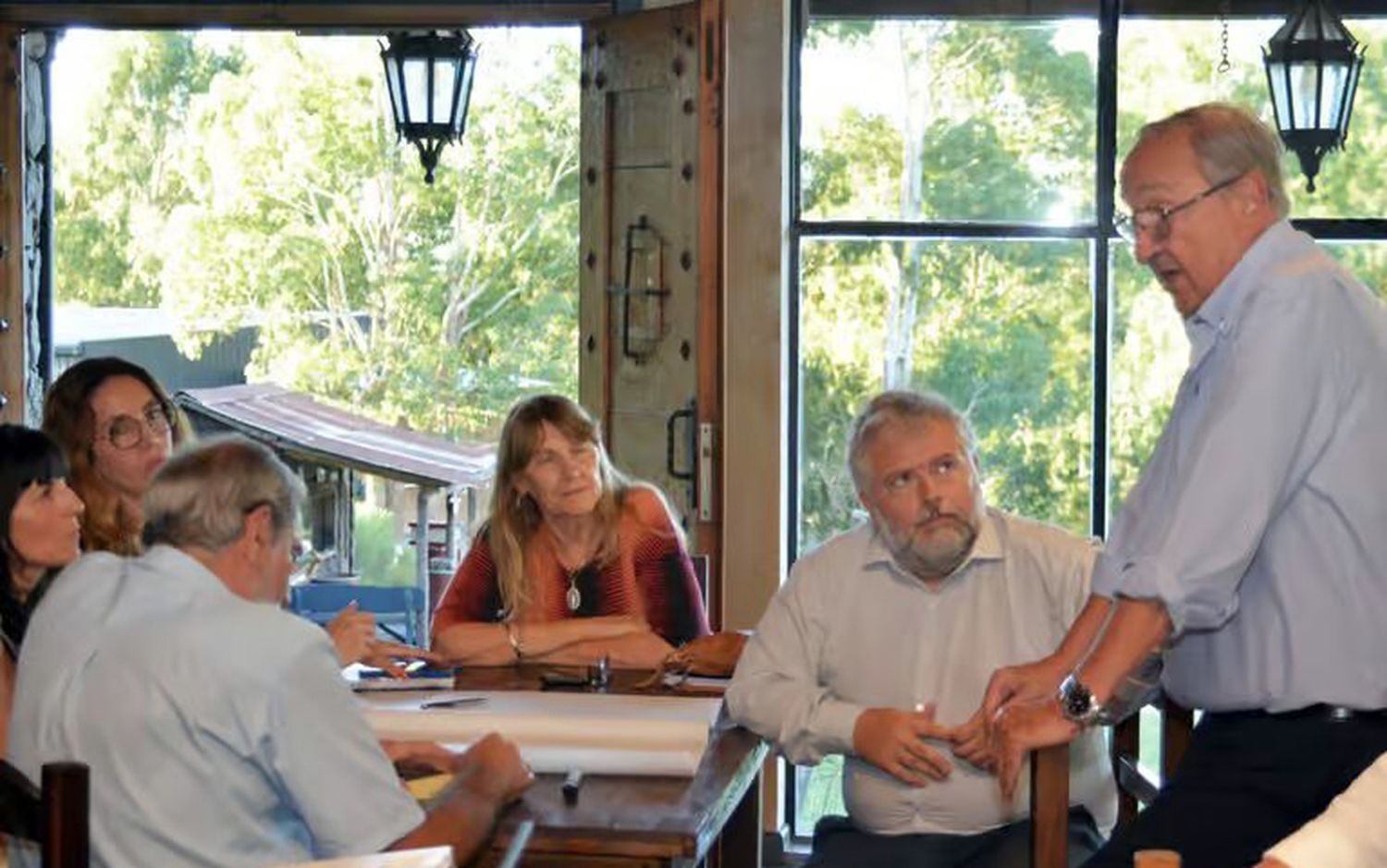 Lanzamiento. Con la presencia del intendente Lunghi