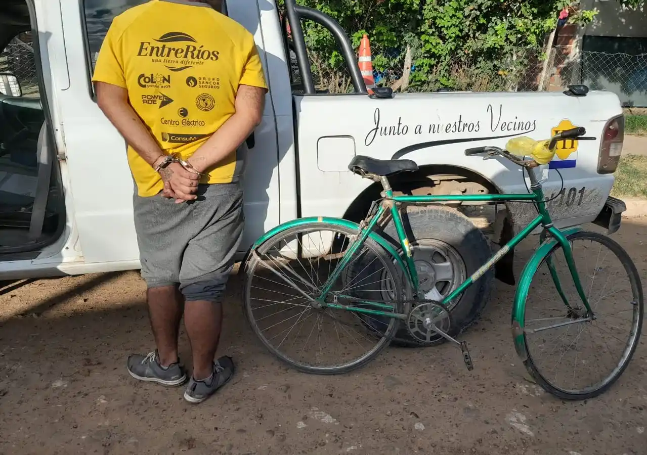 Un joven gualeguaychuense de 21 años con antecedentes penales volvió a delinquir