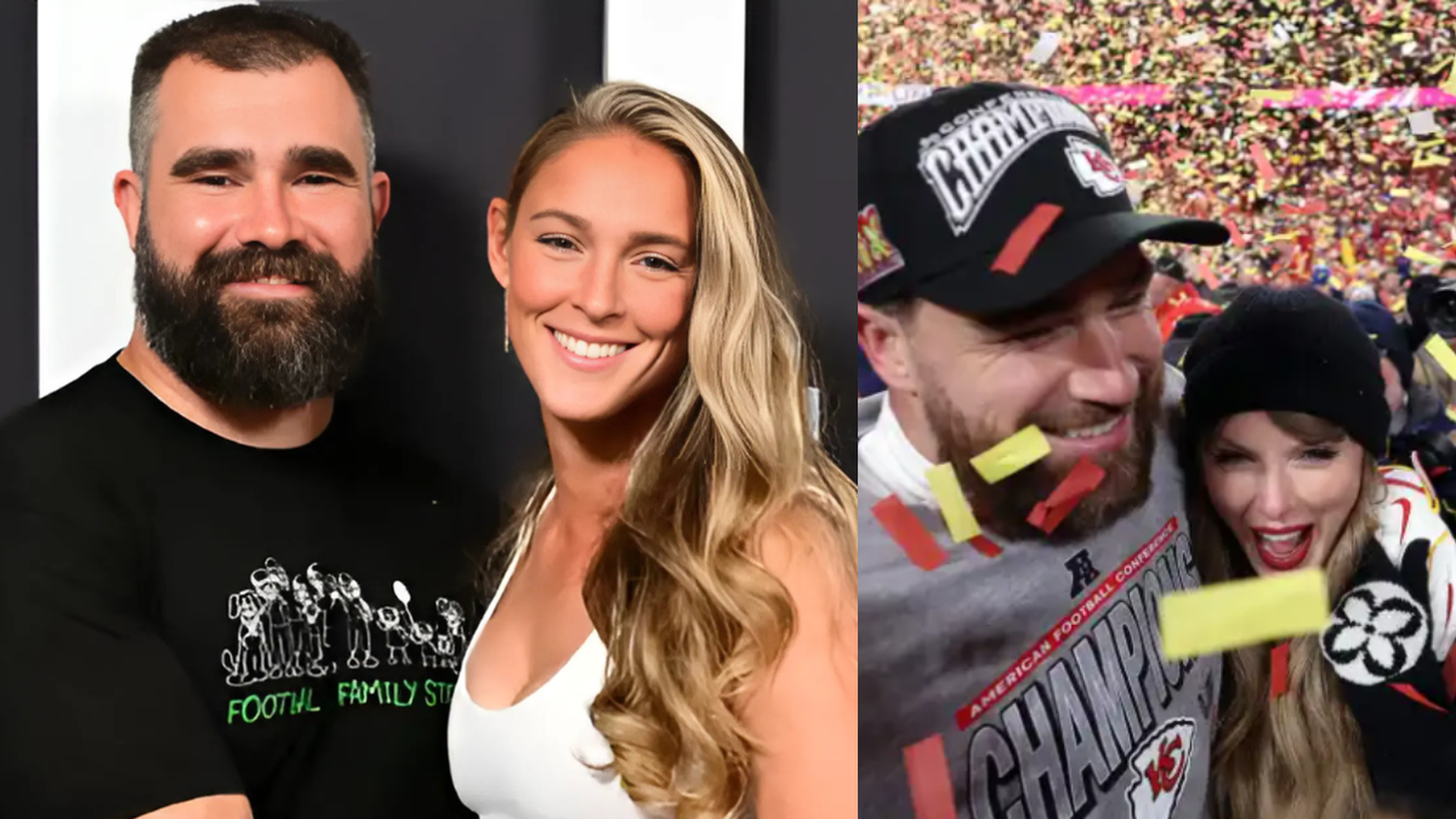 Así fue como la cuñada de Travis Kelce se enteró que estaba saliendo con Taylor Swift