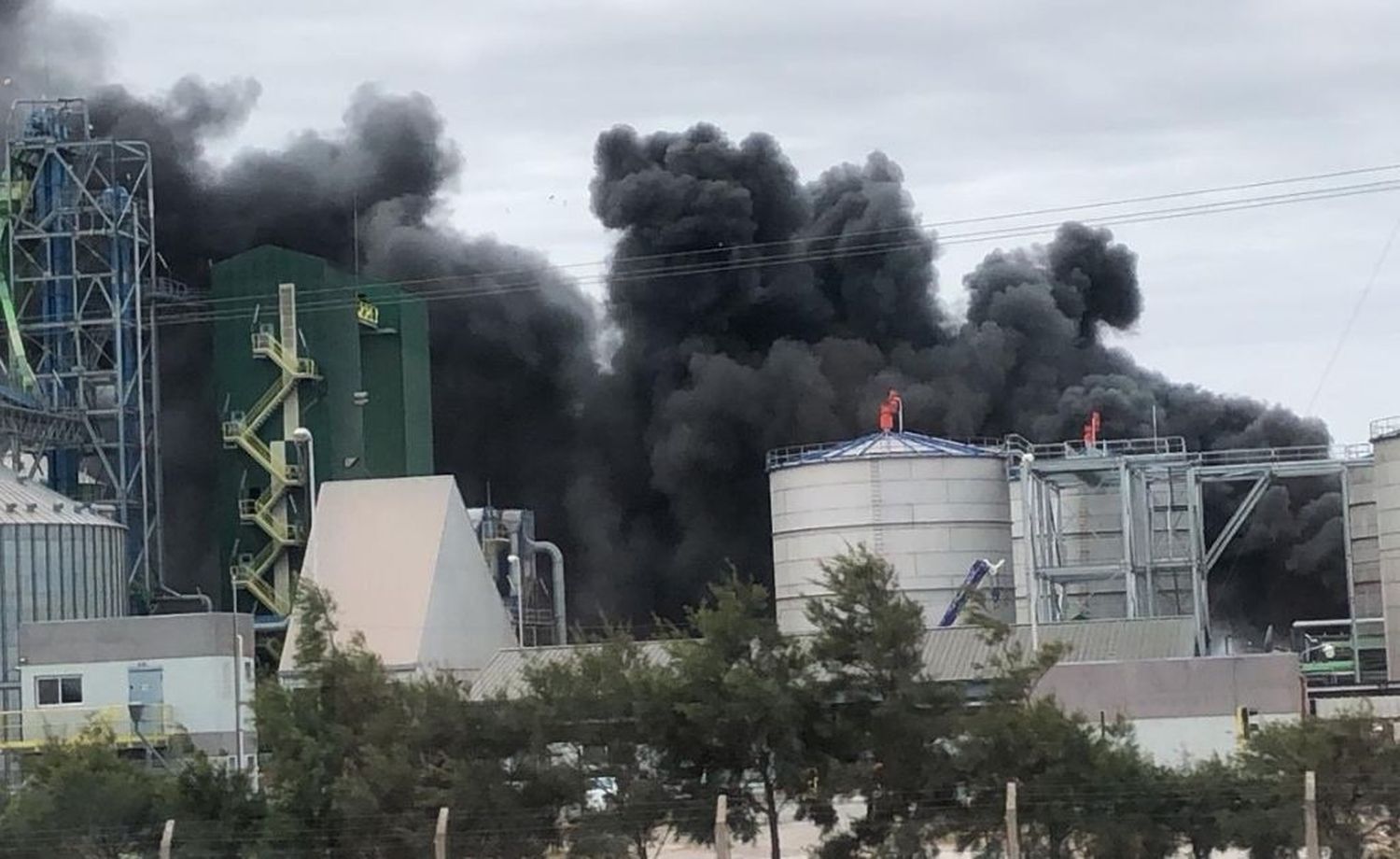 Incendio en la fábrica de bioetanol más grande de Argentina