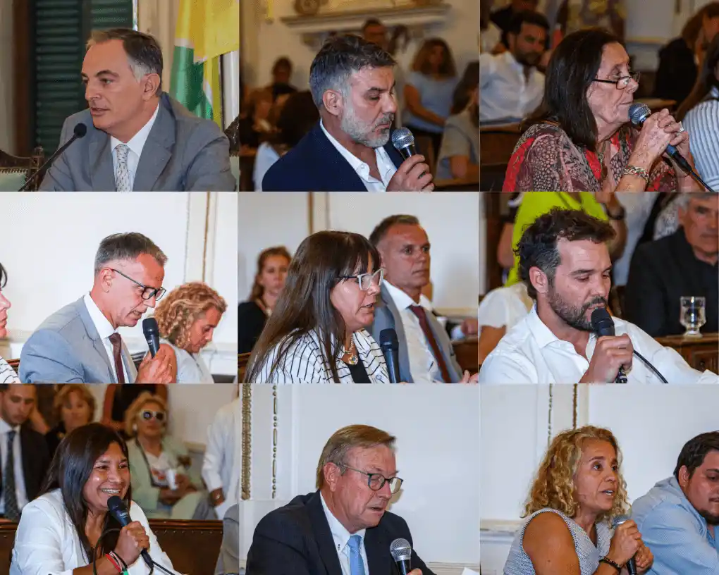 La palabra de los concejales salientes