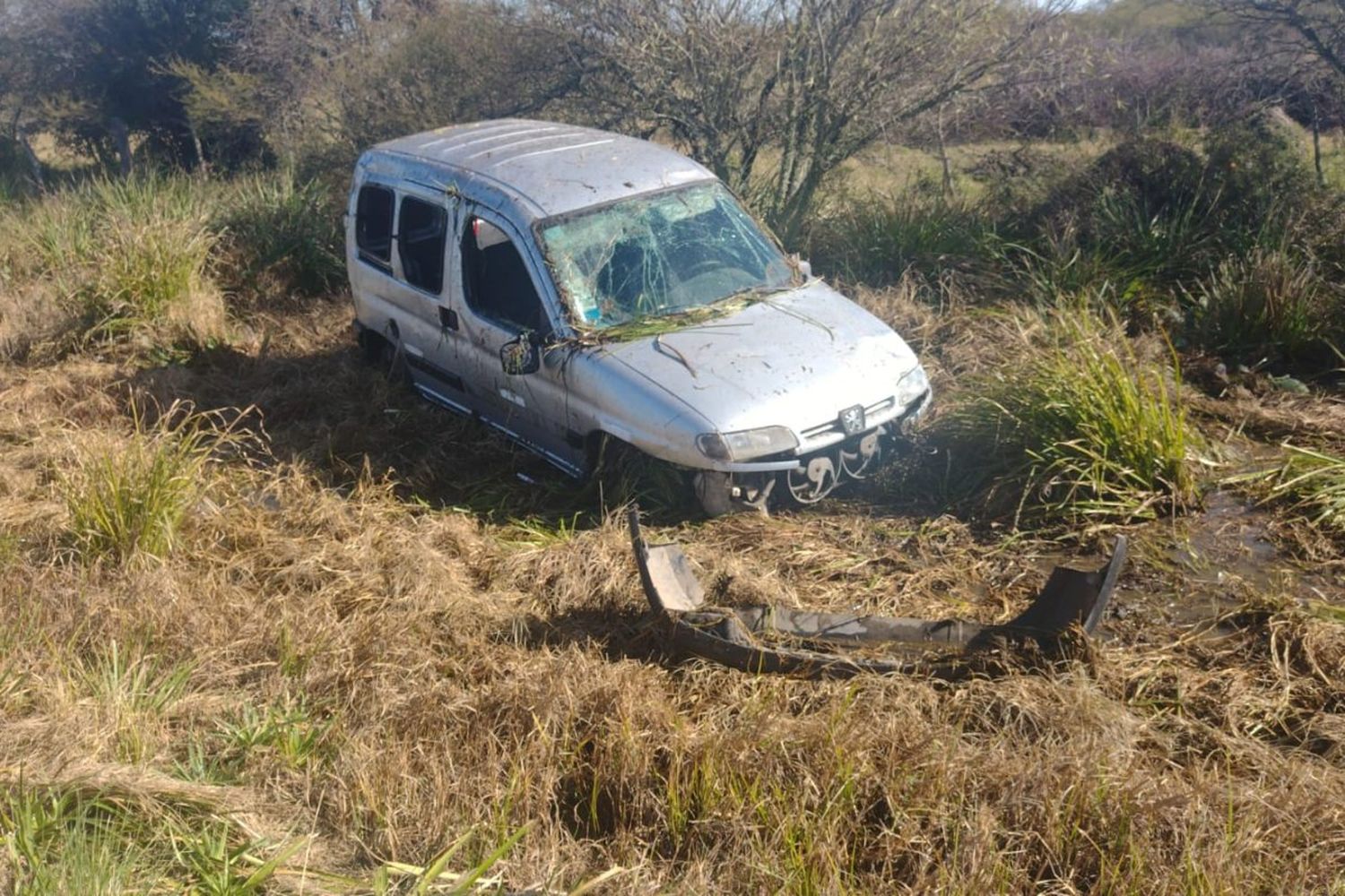 Accidente en Ruta 14