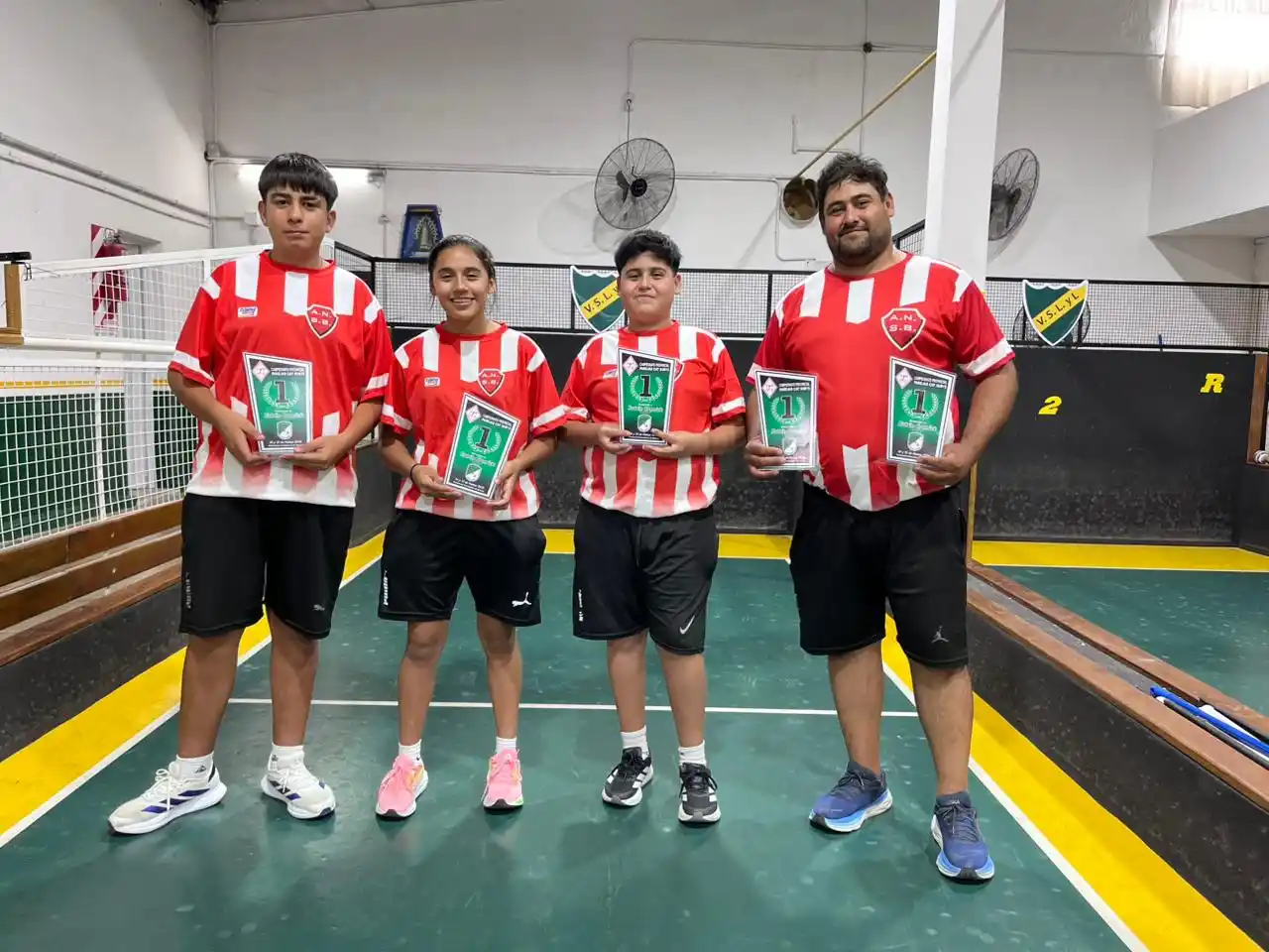 Asociación del Noroeste Santafesino A, campeones provinciales sub15. Foto: Fabián Gallego