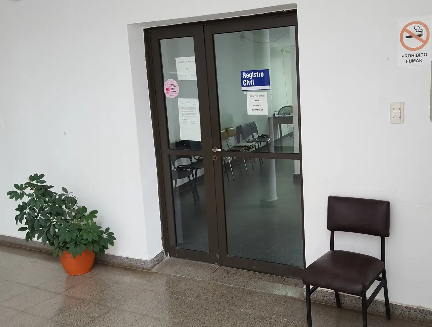Se precariza cada vez más el funcionamiento del Registro Civil de Crespo