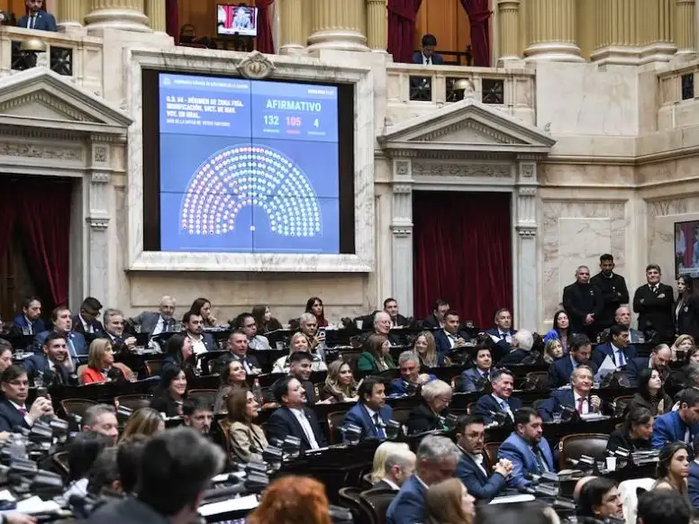 La medida se aprobó con 132 votos afirmativos, 105 negativos y 4 abstenciones.