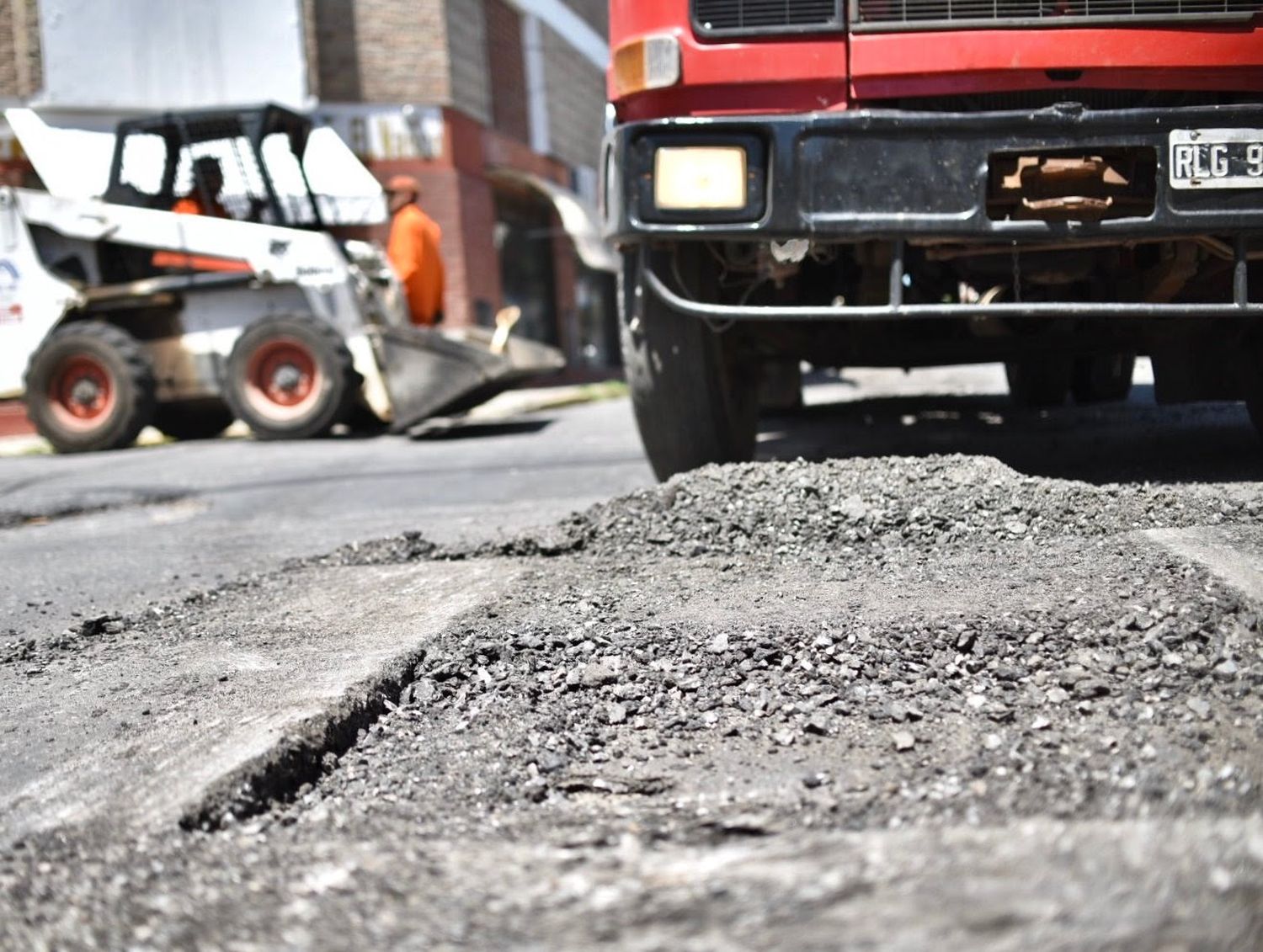 Trabajos de bacheo previstos para este viernes