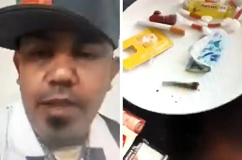 Escandalosos videos de uno de los detenidos tras los allanamientos por drogas