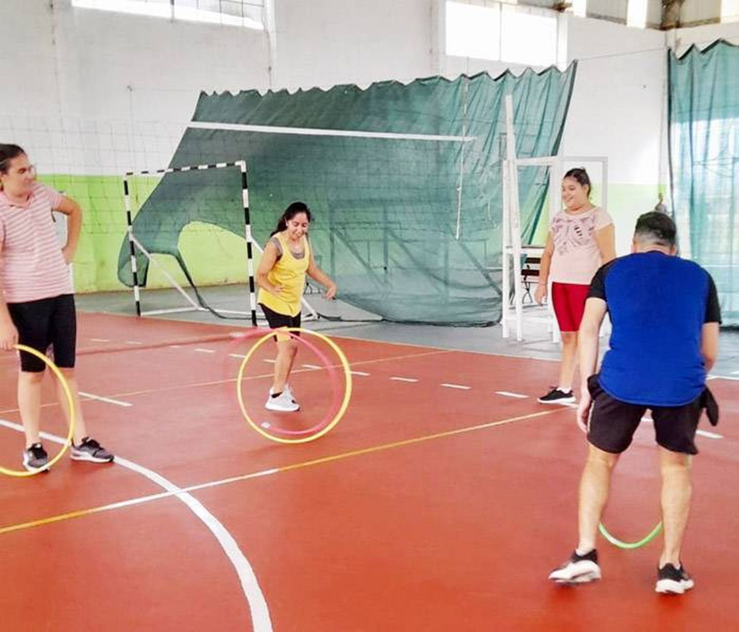 Comenzaron las clases   de deporte adaptado