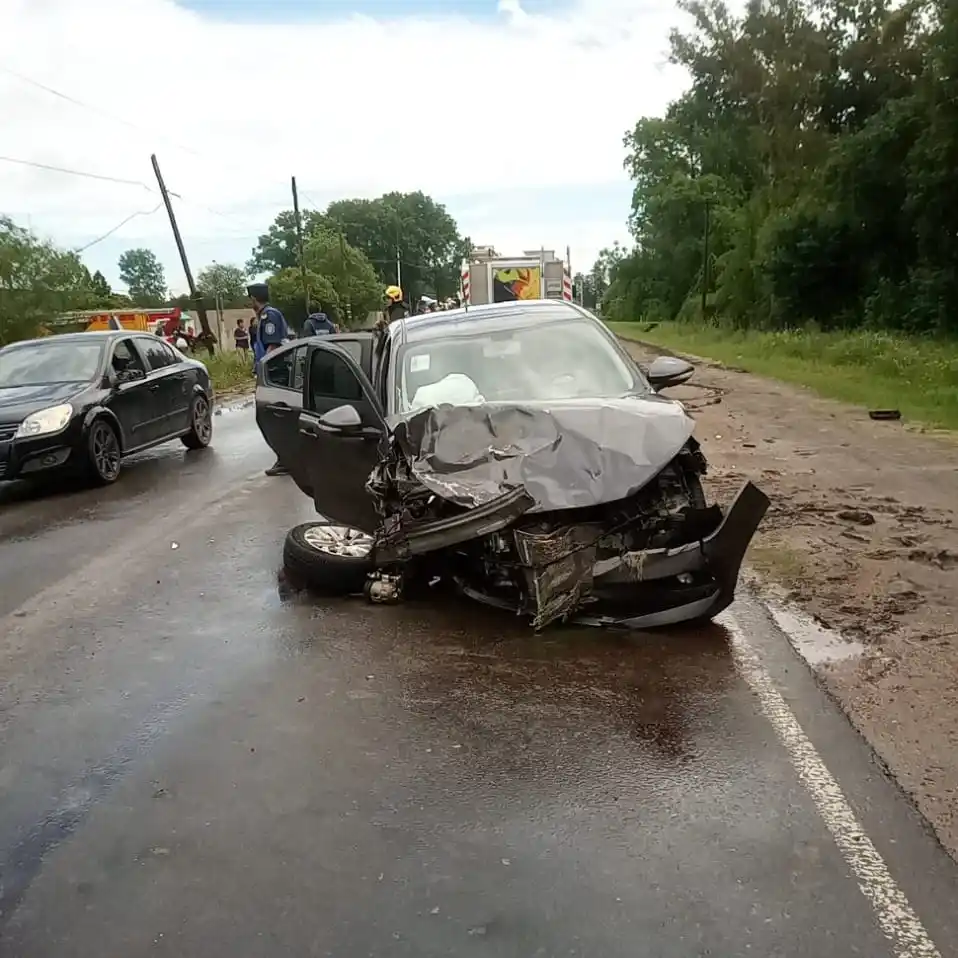 Colisión múltiple en la Ruta 11 dejó varios heridos en Gualeguay