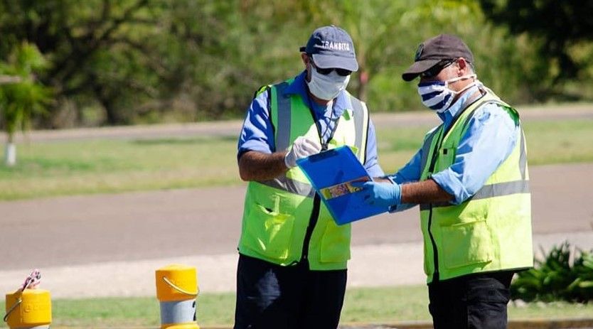 Libertador San Martín aplica un protocolo de control en accesos a la ciudad