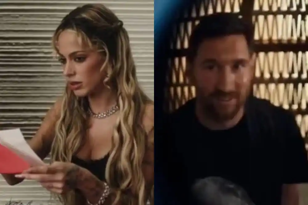 Tini anunció el lanzamiento de su nueva canción con un sketch en el que participan Susana Giménez, Cacho Deicas y Messi
