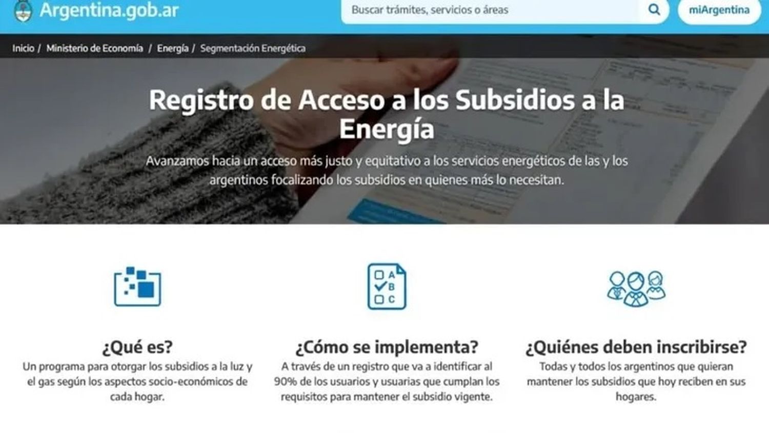 La CEVT recuerda que aún se puede completar formulario para mantener la tarifa subsidiada