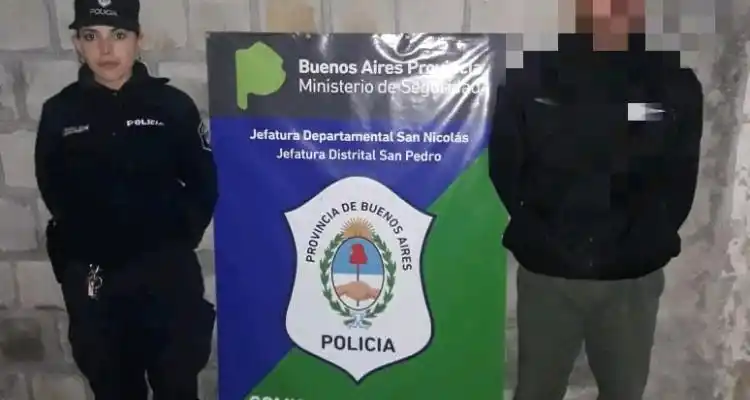 En un allanamiento por robo detuvieron al sospechoso de incendiar un auto