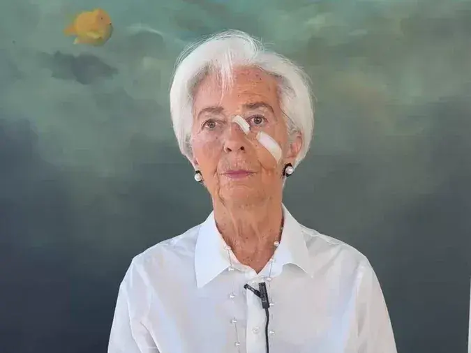 Christine Lagarde renuncia al Banco Central Europeo: se va antes de tiempo y explicó las vendas en su rostro