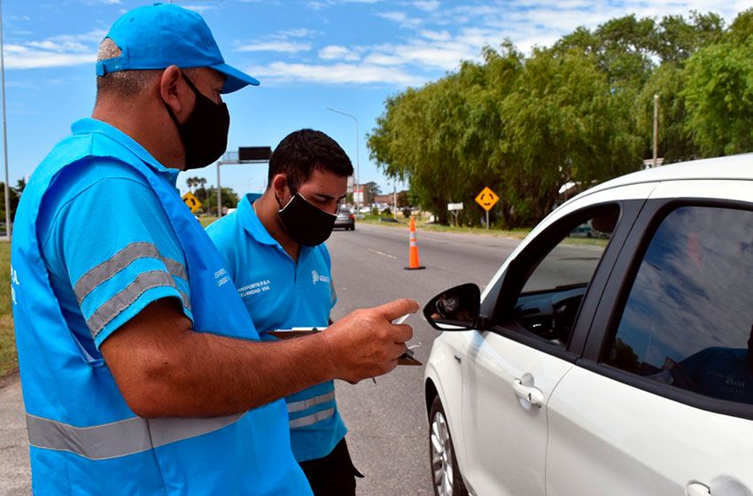 Transporte realizó un megaoperativo de control vehicular y fiscalización en Mar del Plata