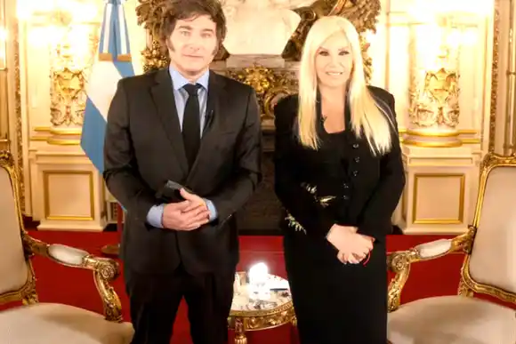 Javier Milei en el programa de Susana Giménez: "China es un socio comercial muy interesante"