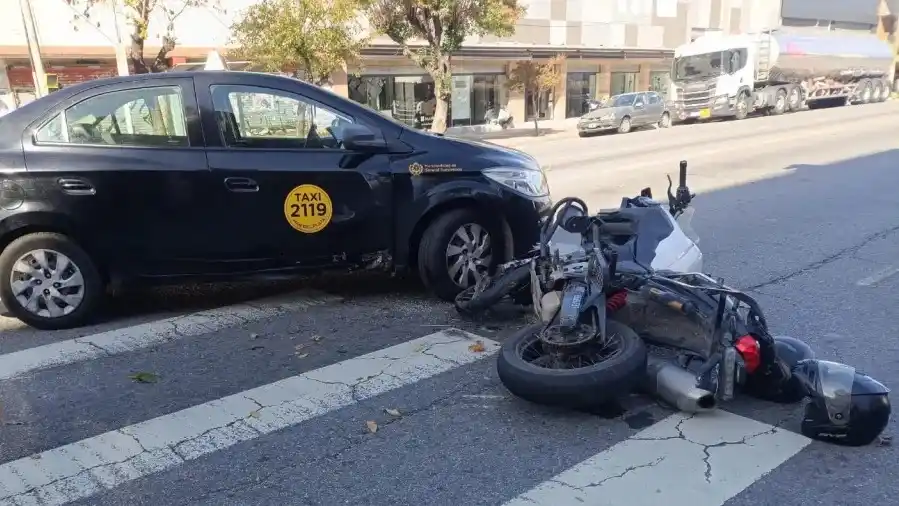 El siniestro se produjo en avenida Independencia y Gral.Roca