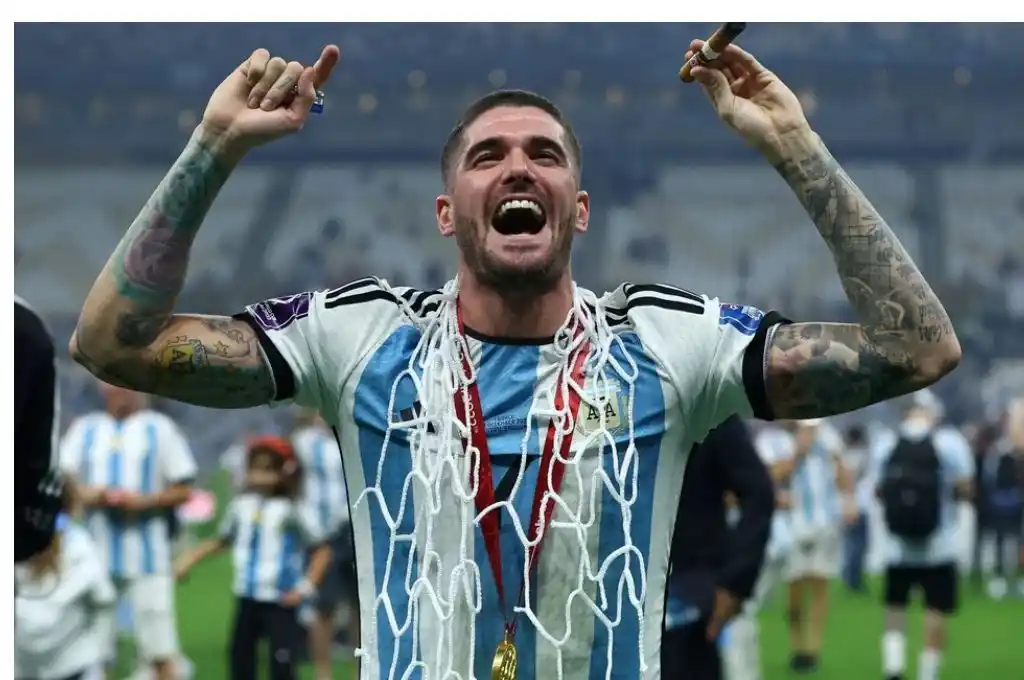 “Que me perdonen, pero somos la mejor selección que tuvo nuestro país”, aseguró Rodrigo De Paul