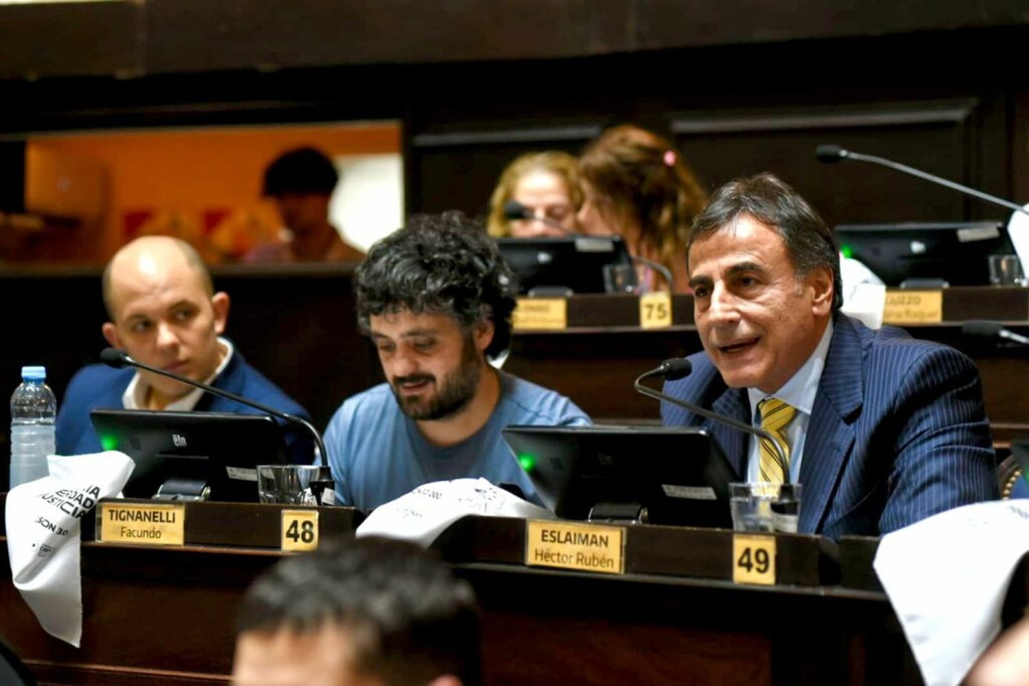 El diptuado bonaerense del Frente Renovador, Rubén Eslaiman.