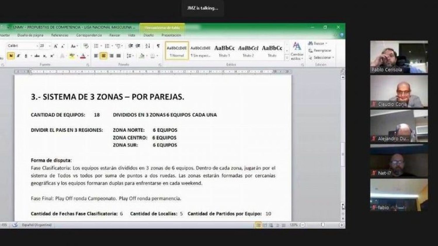 Primera reunión con los clubes de cara a la temporada 2022