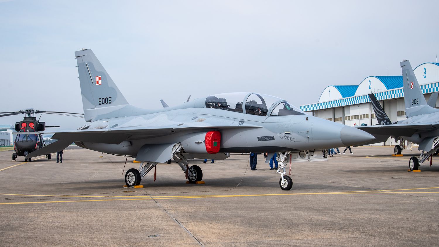 Official Roll-Out of the first FA-50GF for Poland