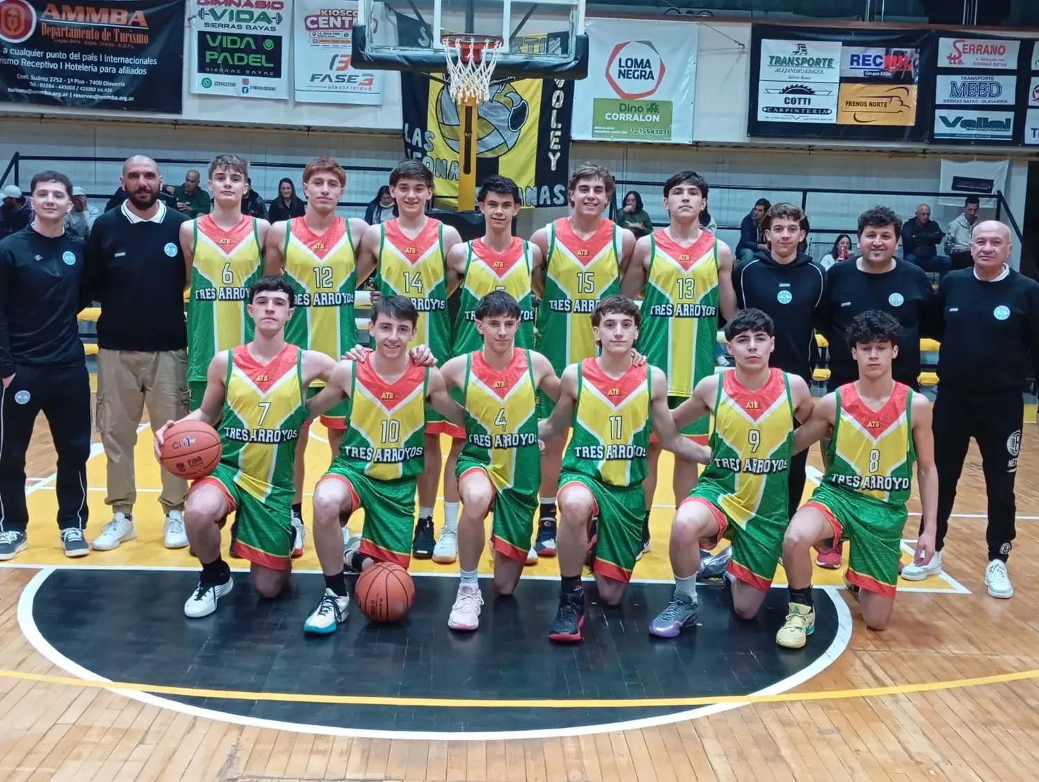 El combinado U17 no pudo con Olavarría (PRENSA ATB)
