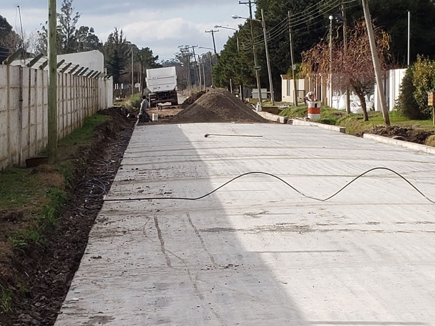 Se completaron obras de infraestructura y servicios en distintos puntos de la ciudad