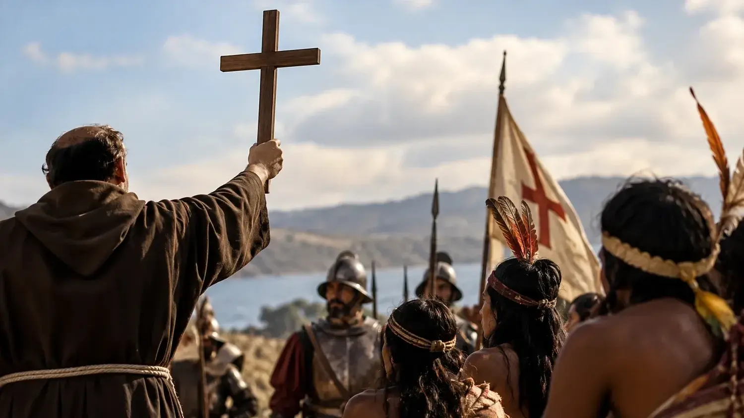 Sometimiento. Jorgelina Fioritto describió de qué manera actuaban los colonizadores sobre los pueblos originarios.