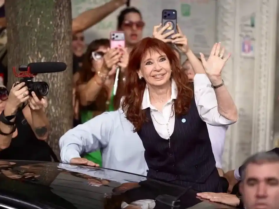 La expresidenta Cristina Fernández de Kirchner. (@la_campora)