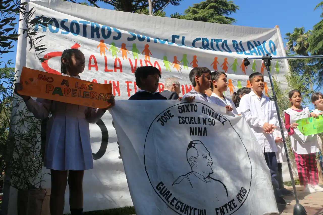 El viernes los alumnos de la ciudad participarán del "Grito Blanco"