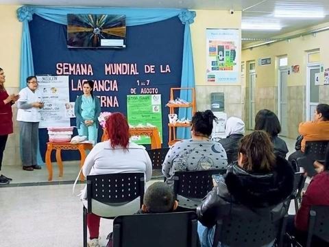 Charla por la Semana Mundial de la Lactancia Materna