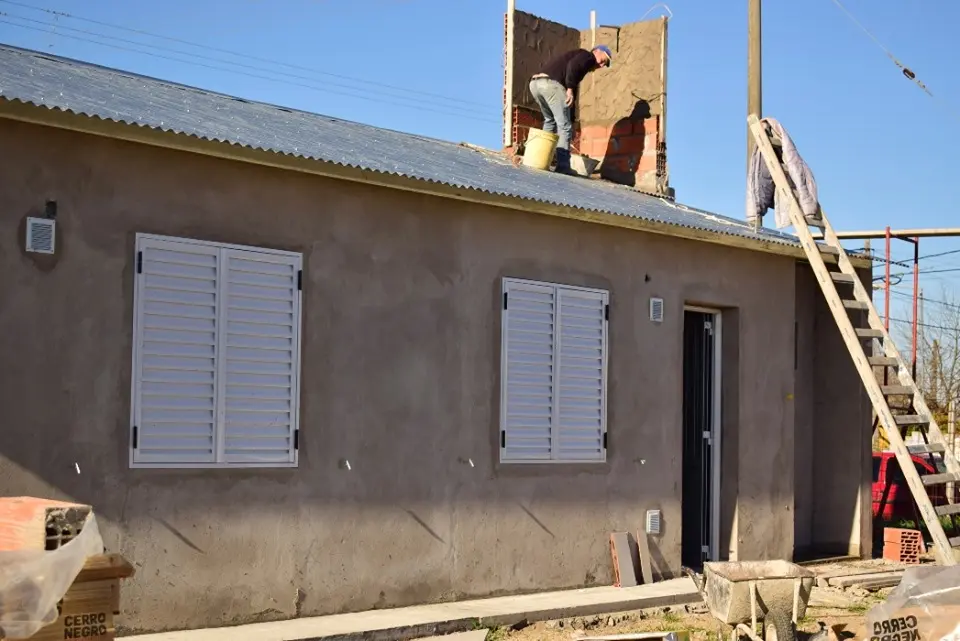 Avanza la construcción de 26 viviendas