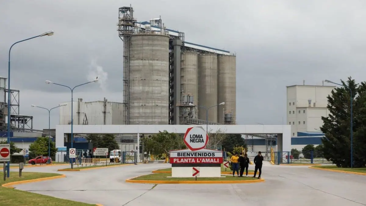 Planta de Loma Negra