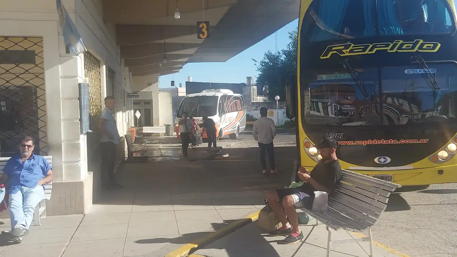 ¿Qué pasa con la gente que vive en la terminal de ómnibus?